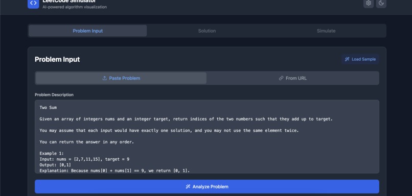 AI-powered algorithm visualization – screenshot 2