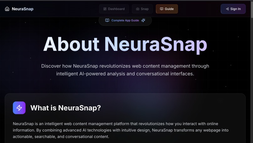 NeuraSnap  – screenshot 1