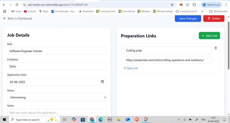 Job Tracker Pro – screenshot 3
