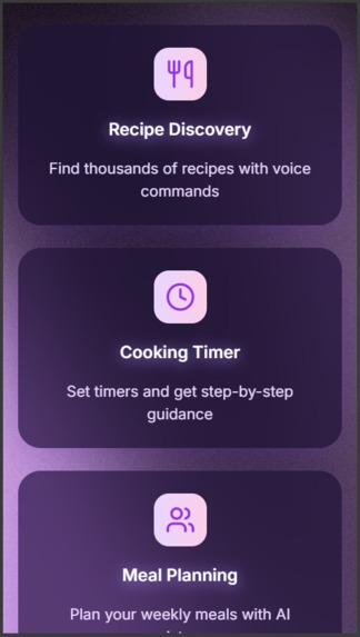 VoiceChef - Smart Recipe Generator with Voice Interaction – screenshot 4