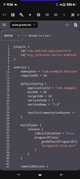 anyones-IDE – screenshot 7
