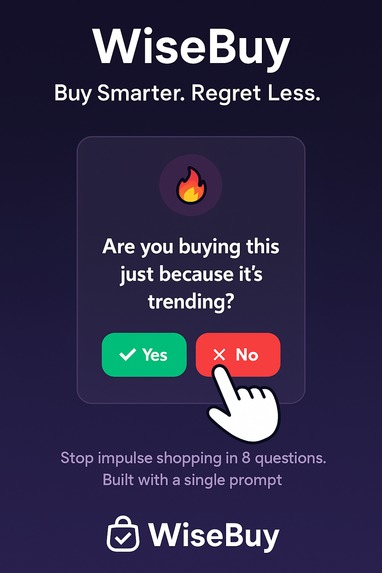 WiseBuy – Buy Smarter. Regret Less – screenshot 5