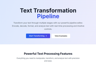 TextMorph: Real-Time Text Transformer