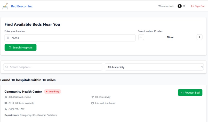 Bed Beacon Inc. – screenshot 3