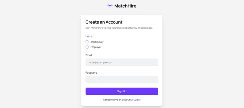 MatchHire – screenshot 3