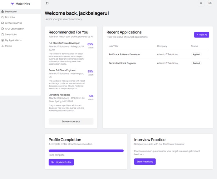 MatchHire – screenshot 11