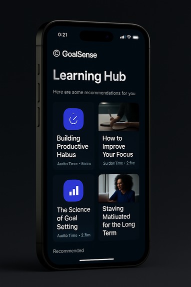 GoalSense – screenshot 2