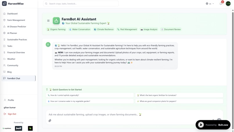 HarvestWise - Sustainable Farming Platform – screenshot 10