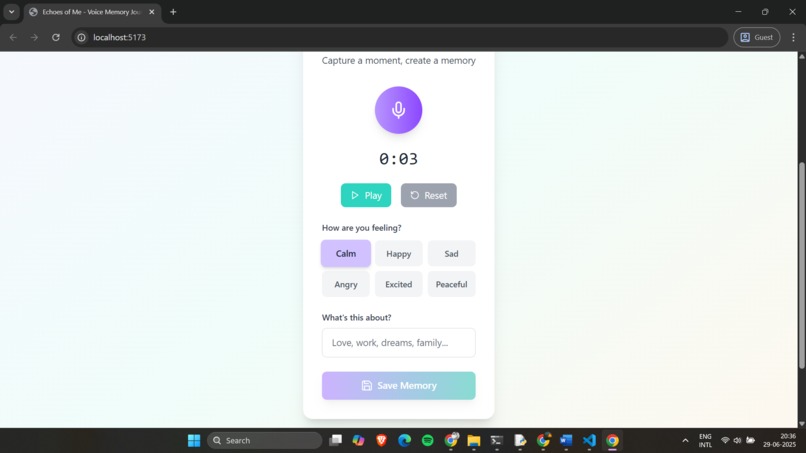 Echoes of Me – screenshot 3