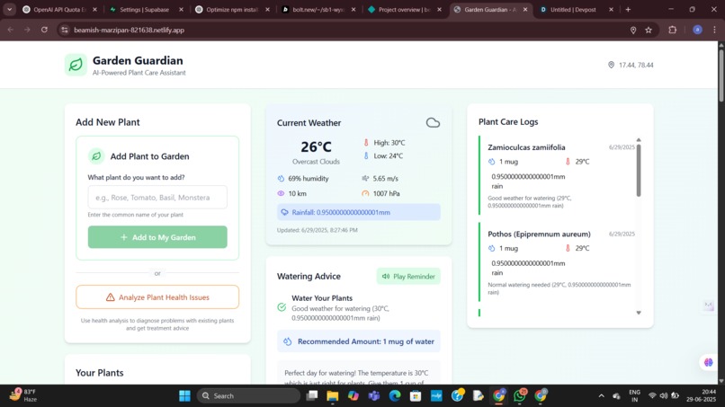 Garden Guardian – screenshot 1