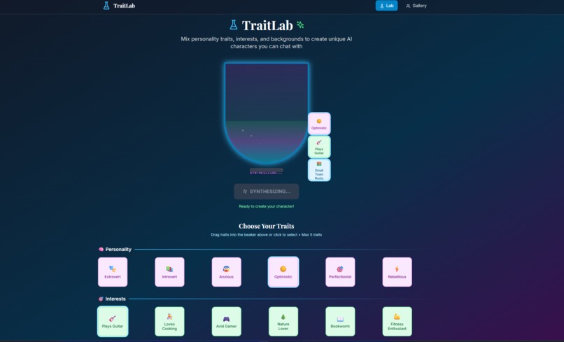 Trait Lab – screenshot 9