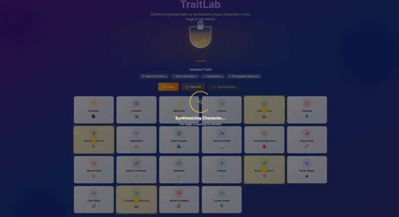 Trait Lab – screenshot 10