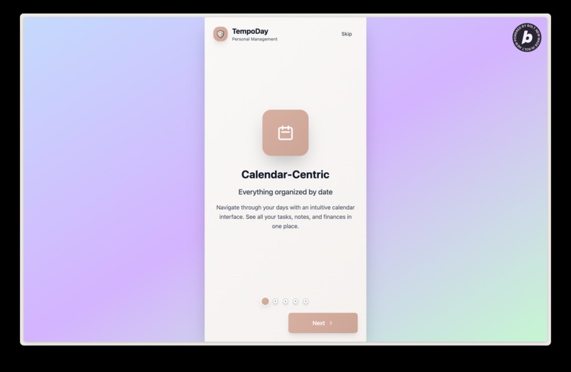 TempoDay – screenshot 1