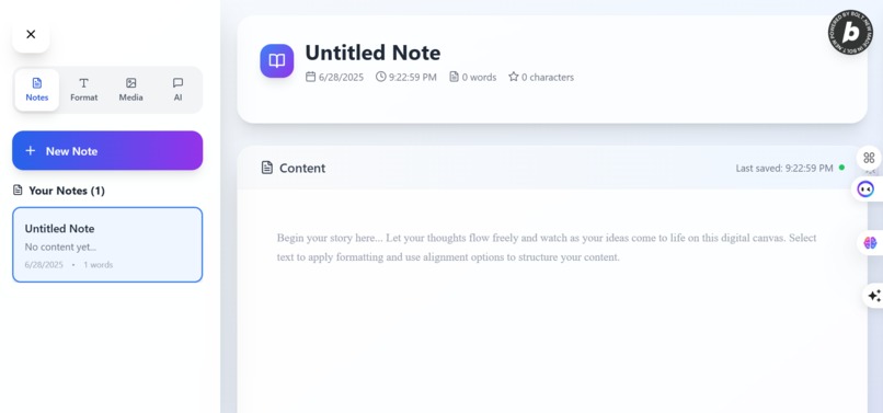 Intellect-notes – screenshot 1