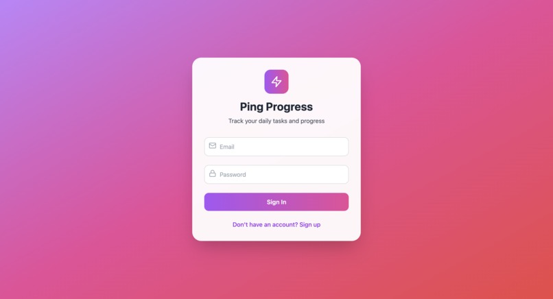 Ping Progress – screenshot 1
