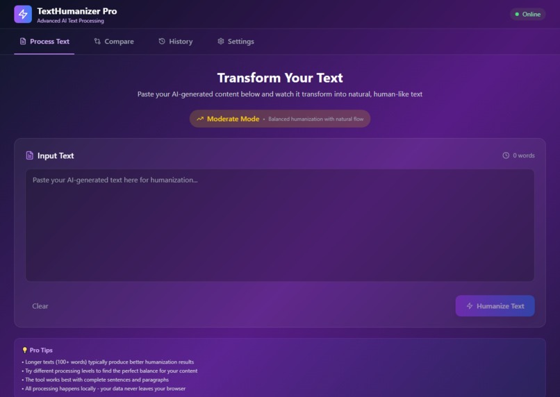 TextHumanizer Pro – screenshot 1