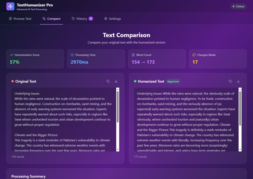 TextHumanizer Pro – screenshot 2