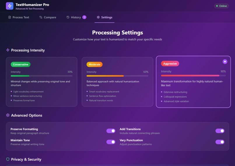 TextHumanizer Pro – screenshot 3