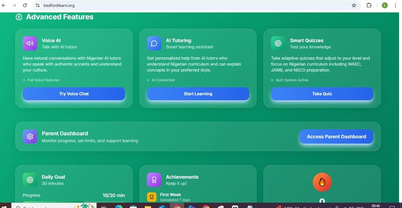 BedfordLearn – screenshot 3