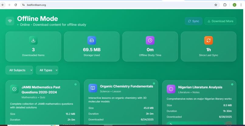 BedfordLearn – screenshot 6