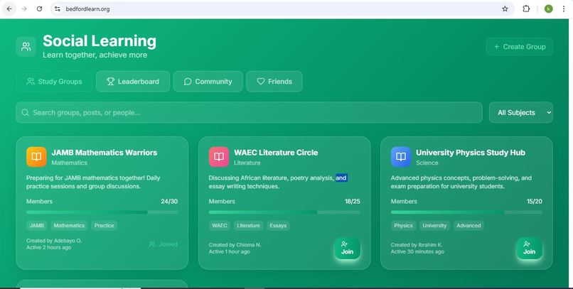 BedfordLearn – screenshot 7