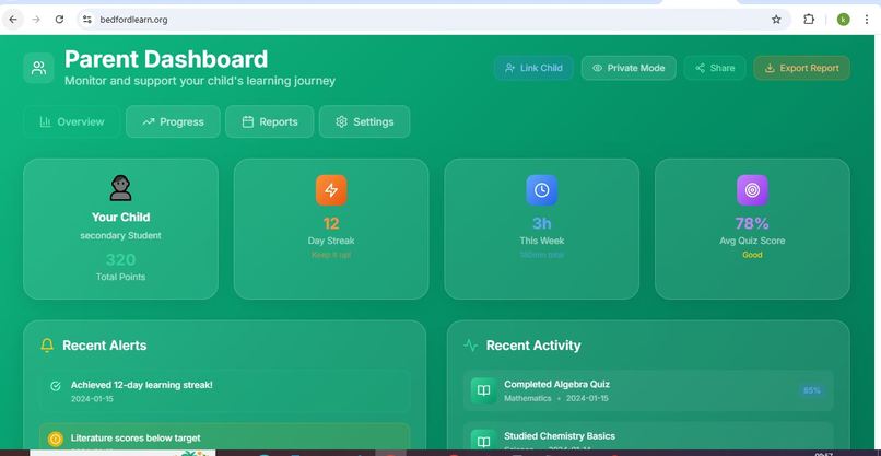 BedfordLearn – screenshot 9
