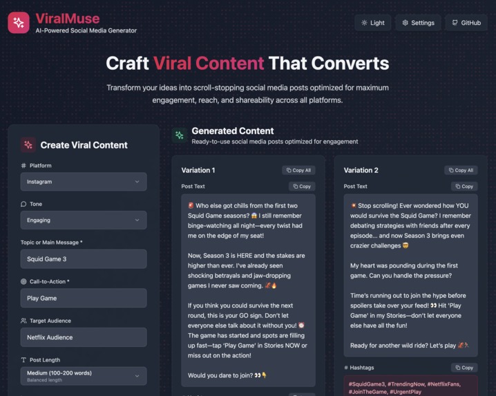 Viral Muse – screenshot 2