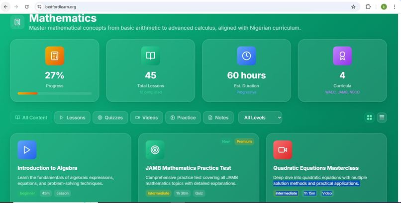 BedfordLearn – screenshot 10