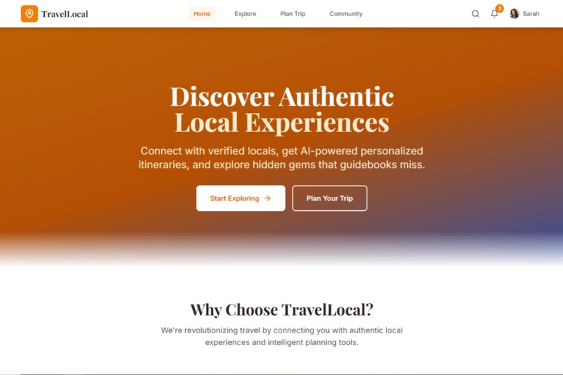 TravelLocal – screenshot 1