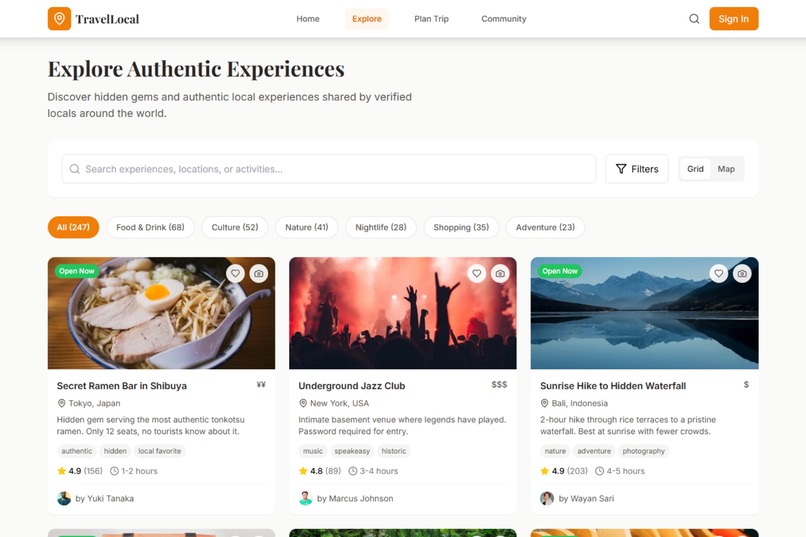 TravelLocal – screenshot 2