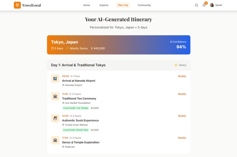 TravelLocal – screenshot 4