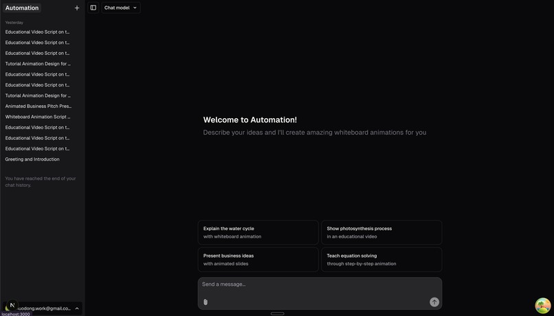 Automation -- Explainer Video AI Agent – screenshot 2