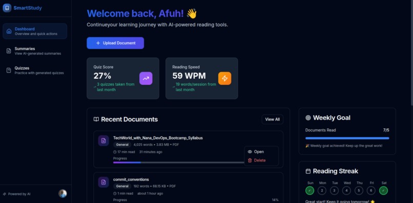 SmartStudy – screenshot 1