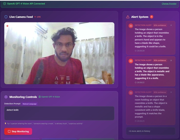 AI Vision Monitor – screenshot 1