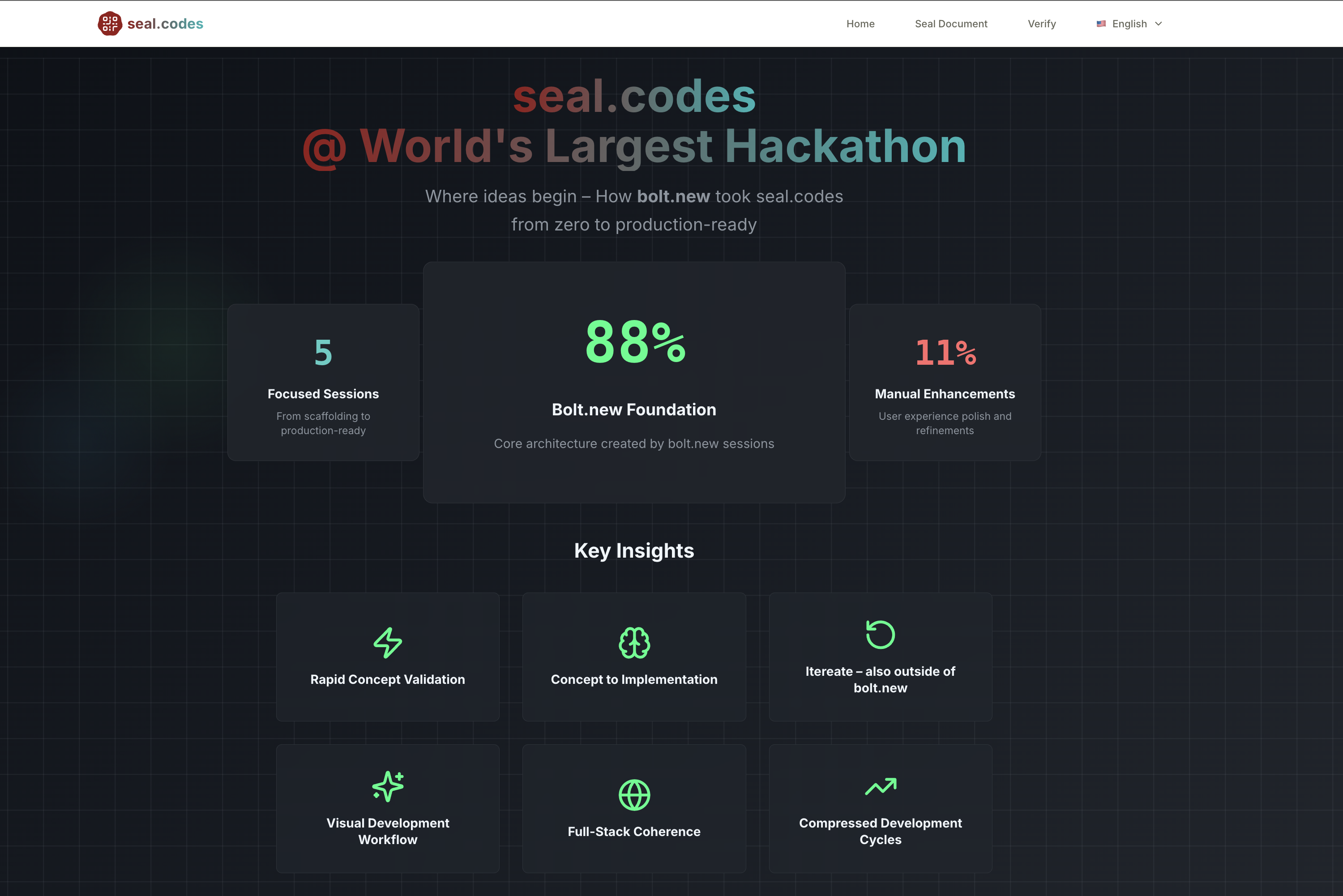 seal.codes - Digital Seals for the Modern Age | Devpost