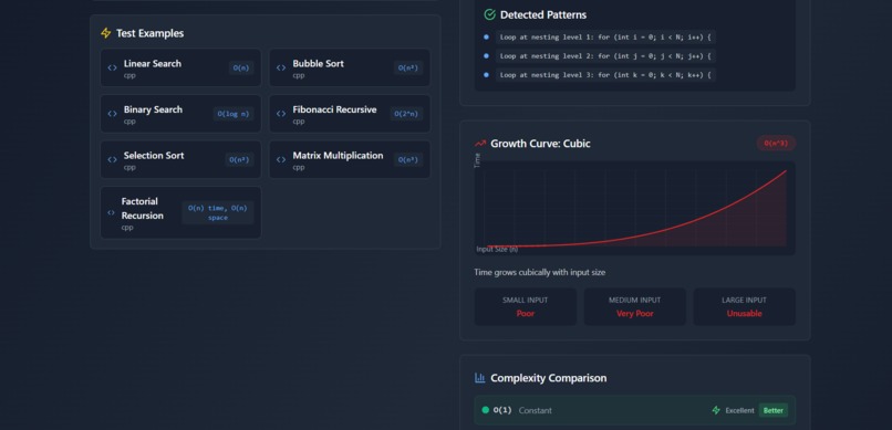 AlgoInsight: Big-O Analyzer – screenshot 2
