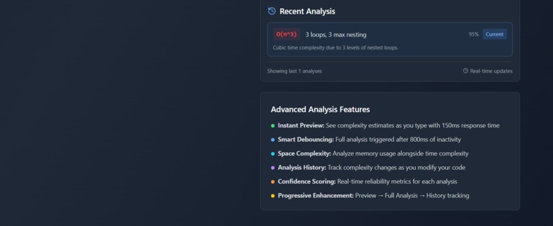 AlgoInsight: Big-O Analyzer – screenshot 4