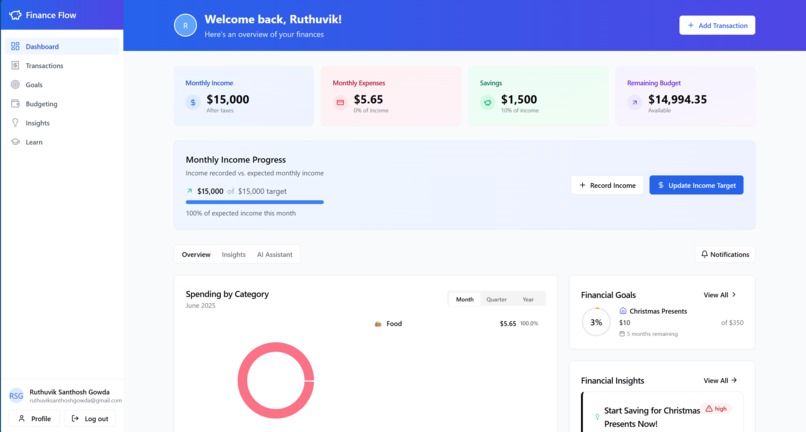 Finance_Flow – screenshot 7
