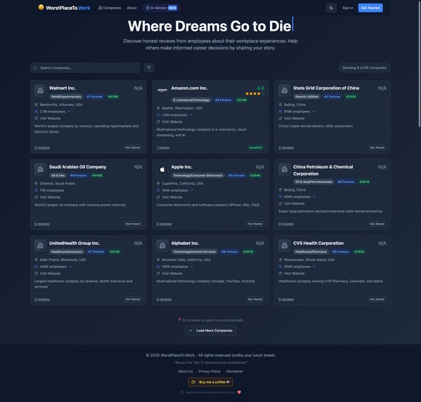 WorstPlaceTo.Work – screenshot 5