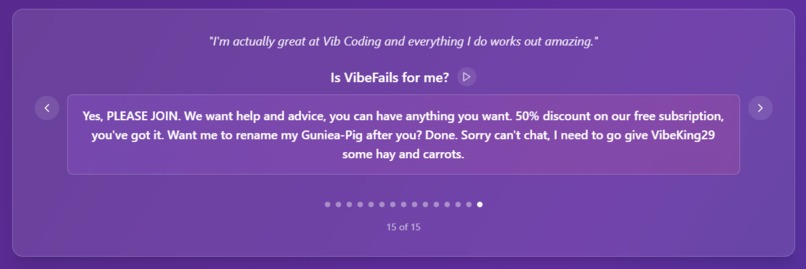 VibeFails – screenshot 3