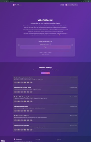 VibeFails – screenshot 5