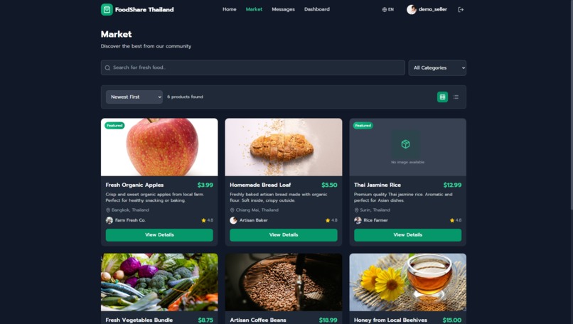 FoodShare Thailand – screenshot 3