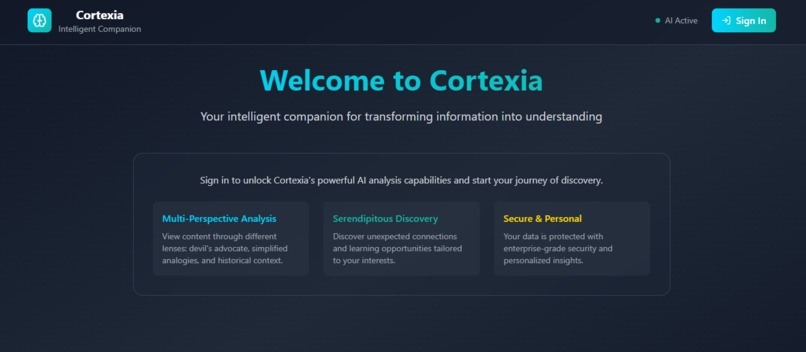 Cortexia – screenshot 1