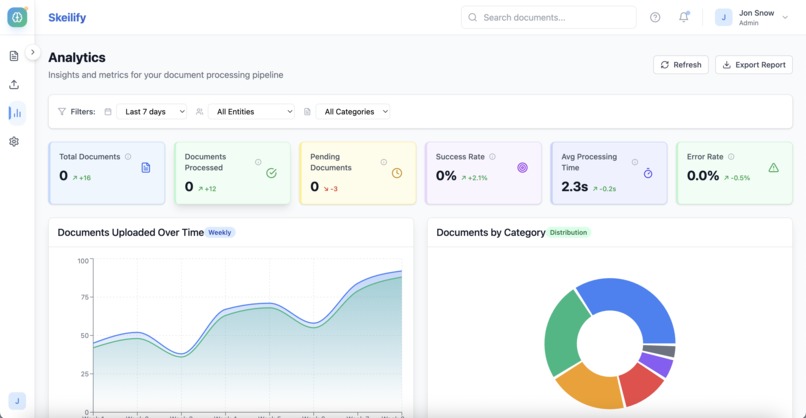 Skeilify - AI-powered document management app – screenshot 5