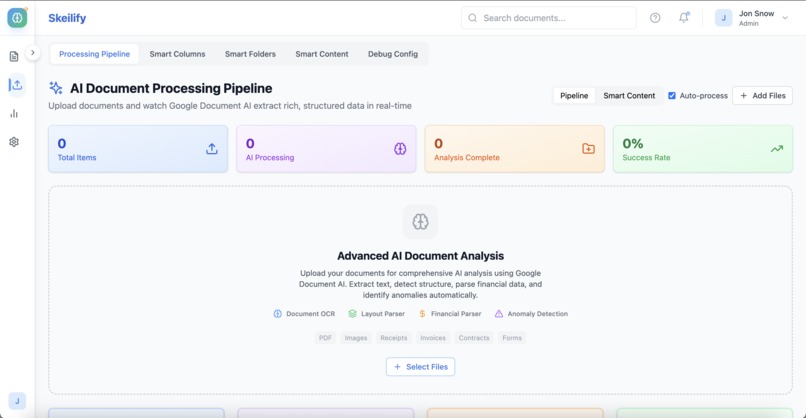 Skeilify - AI-powered document management app – screenshot 4