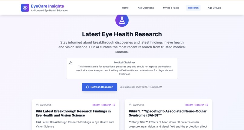 EyeCare Insights – screenshot 3