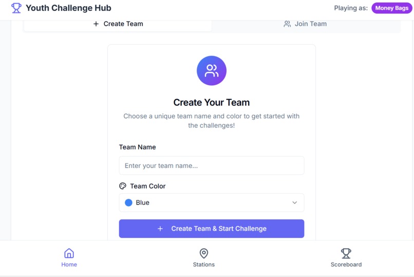 Youth Challenge Hub – screenshot 1