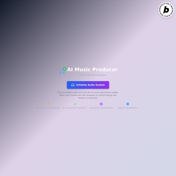 Mixopia - AI Live Music Producer – screenshot 1