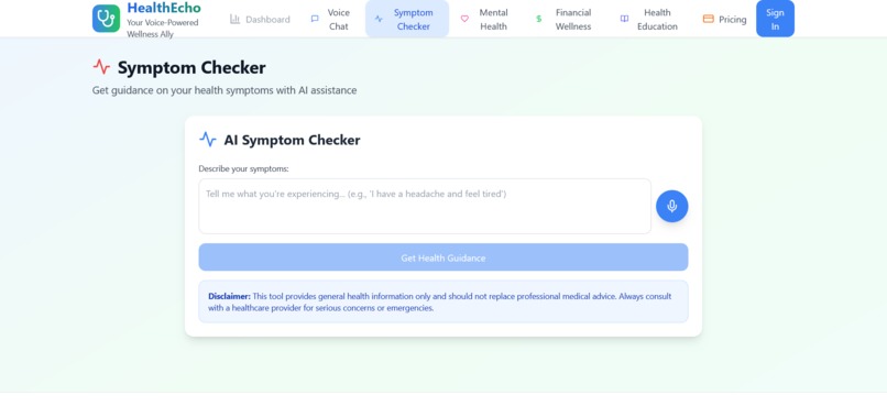 HealthEcho – screenshot 5