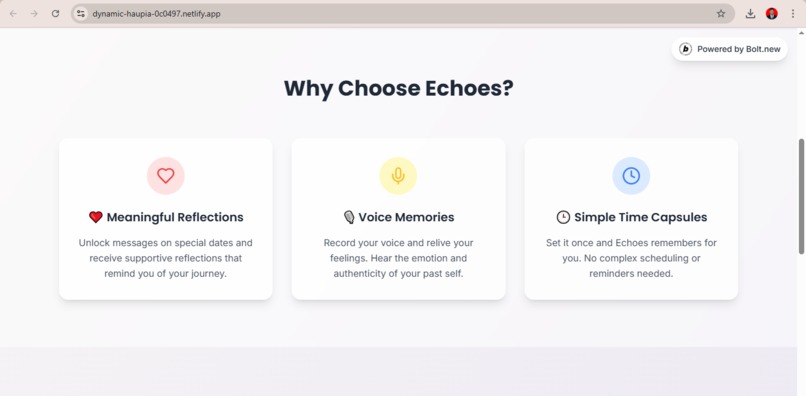 Echoes – Your Voice, Forever – screenshot 2